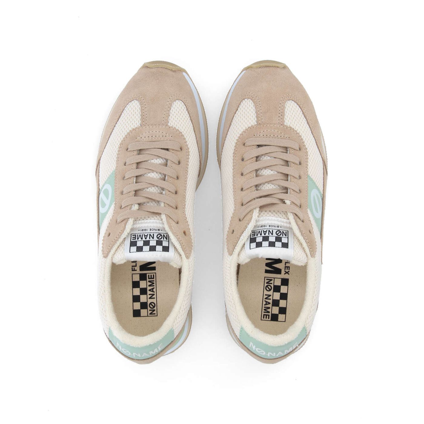 FLEX M JOGGER W - SDE/LINK.M/PAT - BEIGE/VERT